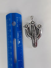 Load image into Gallery viewer, ps5084 - Large Sterling Silver Cactus