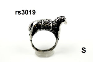 rs3019 - Sterling Silver Pony Stack Ring