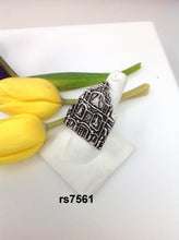 Load image into Gallery viewer, rs7561 - Large Sterling Silver Mission Ring