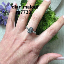 Load image into Gallery viewer, rs7733 - Sterling Silver Virgin De Guadalupe Charm Ring Small With Beaded Band
