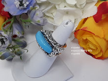 Load image into Gallery viewer, rs3066 - Sterling Silver Floral Ring Guard