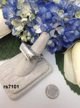 Load image into Gallery viewer, rs7101 - Sterling Silver Wide Smooth Bar Ring