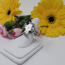 Load image into Gallery viewer, rs7338 sterling silver cross with braid