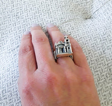 Load image into Gallery viewer, rs7510 - Small South Texas Mission Church On Ribbed Band