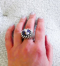 Load image into Gallery viewer, rs8155 - Ribbons with stone and beads around top