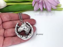 Load image into Gallery viewer, ps3002 - Large Sterling Silver Horse Head