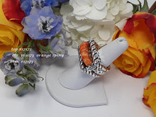 Load image into Gallery viewer, rs7173 - Sterling Silver Spotted Shank Ring w/Medium Braided Top
