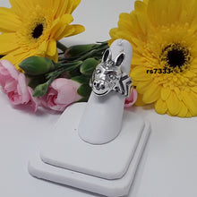 Load image into Gallery viewer, rs7333 sterling silver Texas donkey ring
