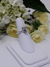 Load image into Gallery viewer, rs7373 - Small Sterling Silver Leopard Head On Sterling Beaded Band
